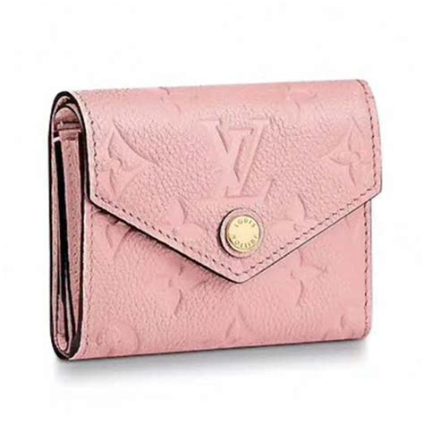 louis vuitton pink victorine wallet|louis vuitton empreinte wallet.